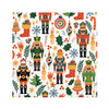 Nutcracker Christmas Style Pattern Design Napkin Set