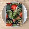 Strawberry Garden Pattern Design Napkin Set