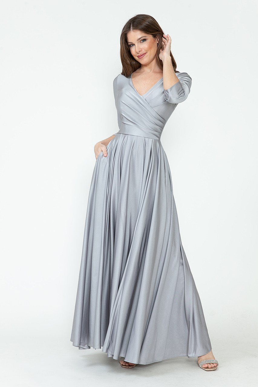 satin slip bridesmaid dress Stella Satin Slip Bridesmaid Dress main image 0