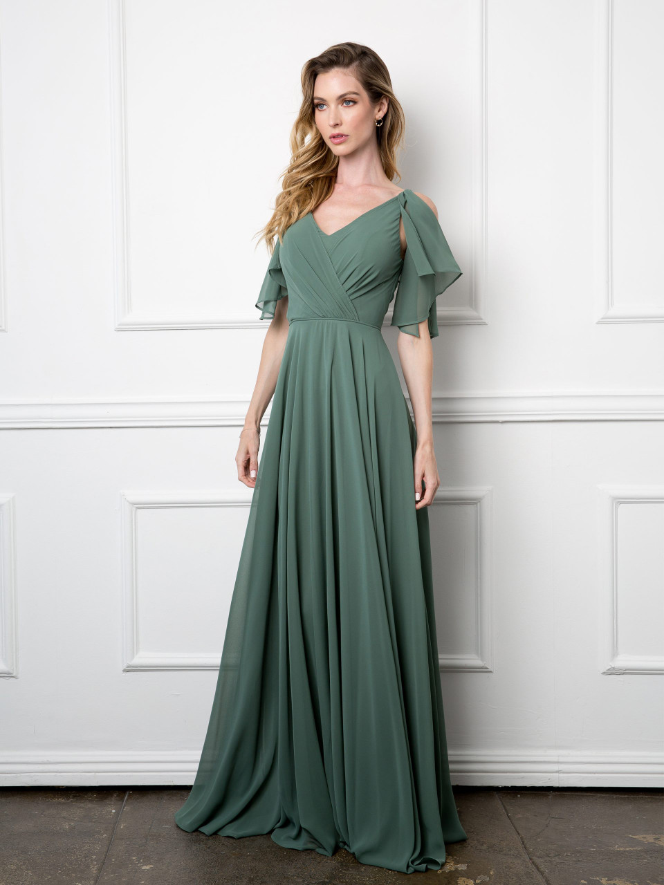evas bridal bridesmaid dresses Eva Evening Gown 3446 – Moreno's Wear main image 1