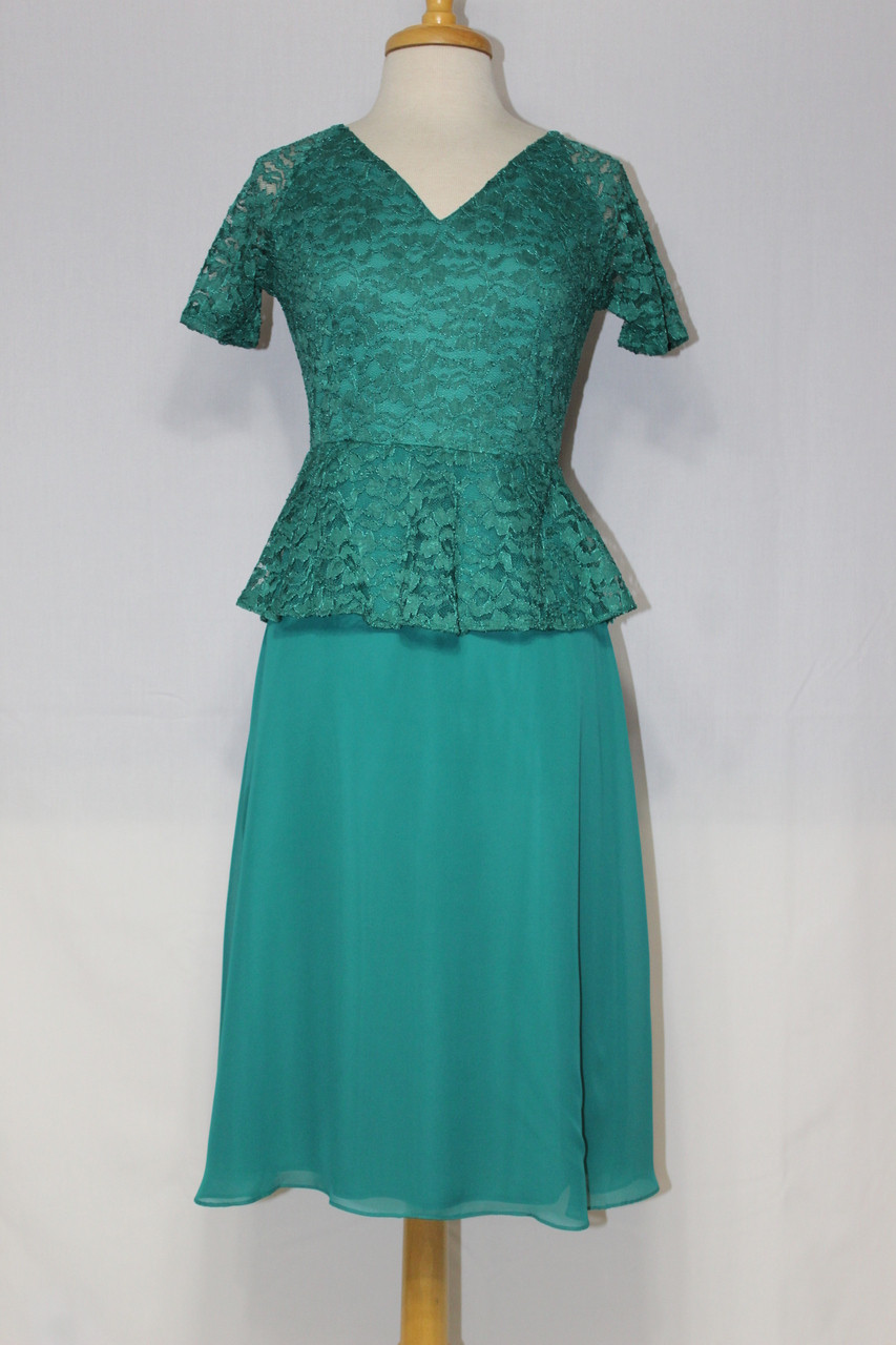 SALE $19.00 FN1576 Chiffon and Lace Formal Dress