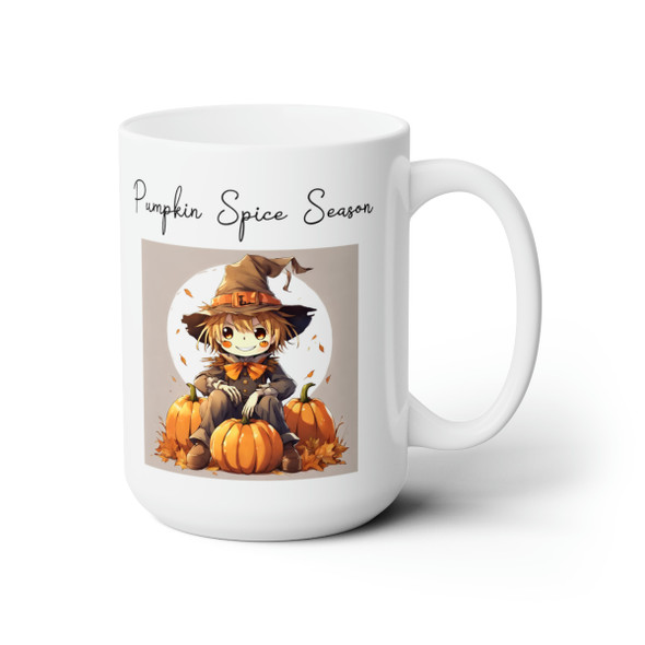 Pumpkin Spice Season Ceramic Mug 15oz