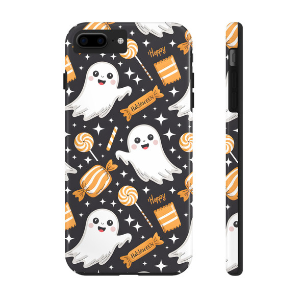 Spooky Ghost Halloween iPhone or Samsung Case, Tough Phone Case, Cute Halloween Gift, Ghost Themed Case, Kids Phone Accessory, Fun Fall Decor