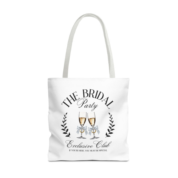 Bridal Party Tote Bag | Stylish Beach Bag, Wedding Gift, Bridal Shower Favor, Reusable Grocery Tote, Gift for Bride