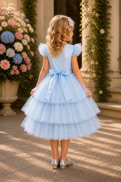 Cinderella Couture Kids 9213 Layered Tulle Flower Girl or Party Dress