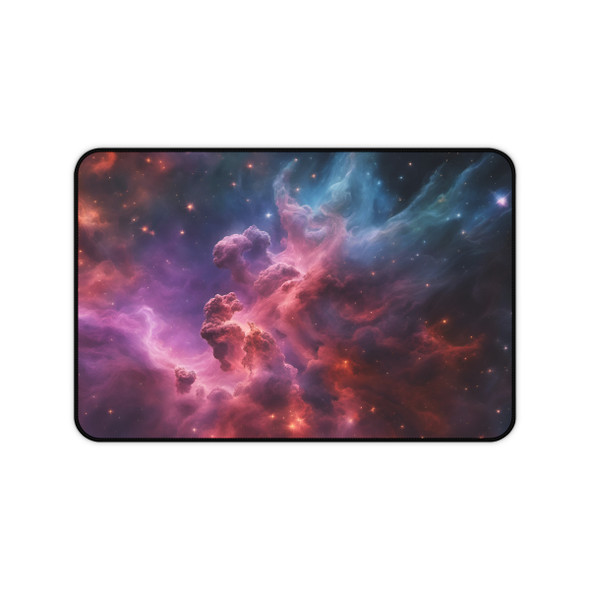 Outer Space Nebula Desk Mat Mouse Pad 12 x 18