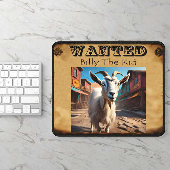 Billy The Kid Goat Gaming Mouse Pad