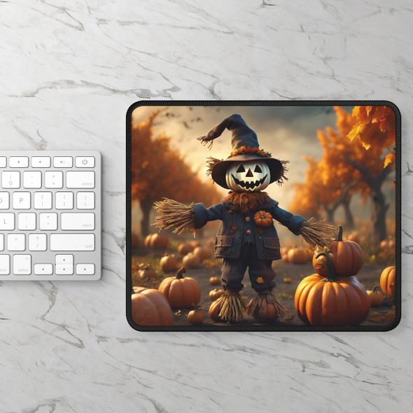 Halloween Scarecrow Gaming Mouse Pad