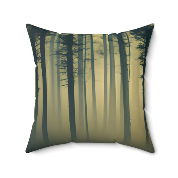 Misty Bog Design Decorative Throw Pillow