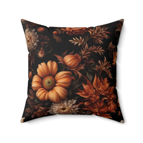 Autumn Bouquet Decorative Throw Square Pillow
