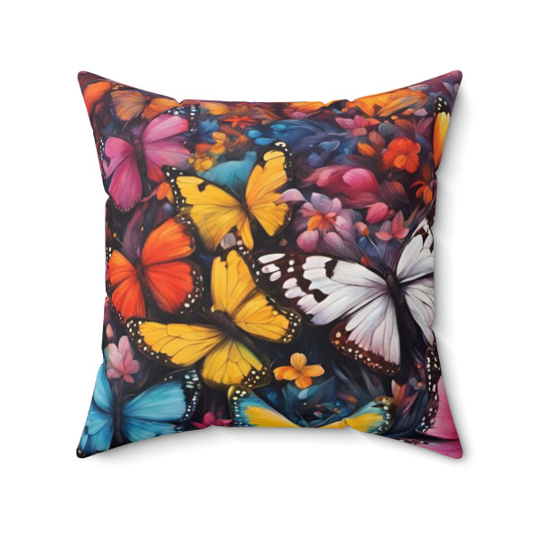 Butterfly Heaven Decorative Accent Throw Pillow