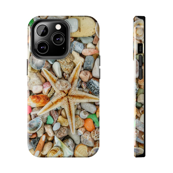 Seashore Tough Phone Case for iPhone in 21 different sizes. Compatible with iPhone 7, 8, X, 11, 12, 13, 14 and more.