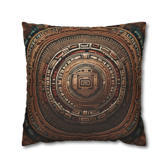 Pillow Case "Southwest" Dual Sided Design Spun Polyester Square Throw Pillow Cover sofa couch bed bedroom living room decor