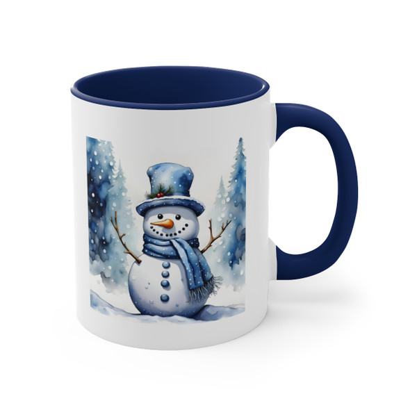 Snowman Coffee or Tea Mug, 11oz