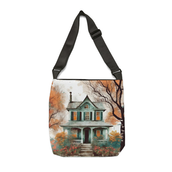 Wet on the Easel Watercolor Design Tote Bag| Fun Design| Adjustable Tote Strap| Two Sizes 16 inch or 18 inch