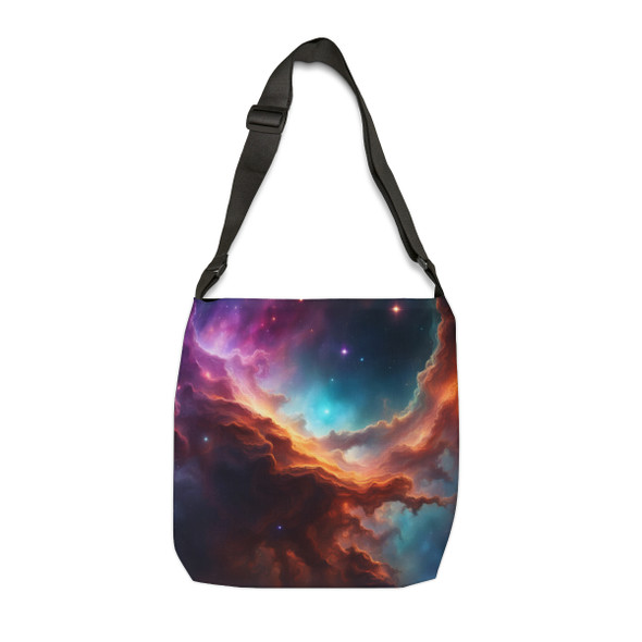 Space Nebula Design Tote Bag| Fun Design| Adjustable Tote Strap| Two Sizes 16 inch or 18 inch
