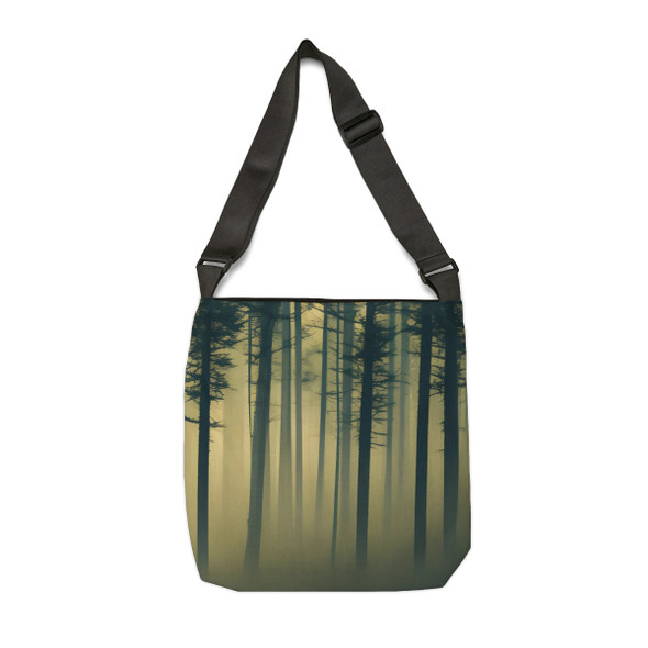 Foggy Bog Design Tote Bag| Fun Design| Adjustable Tote Strap| Two Sizes 16 inch or 18 inch
