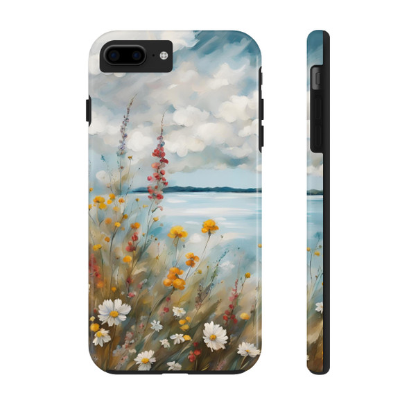 Summer by the Lake iPhone Case| Watercolor Design| Tough Phone Cases