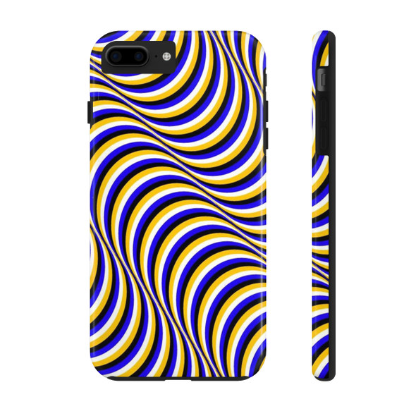 Optical Illusion Tough Phone Case for iPhone in 21 different sizes. Compatible with iPhone 7, 8, X, 11, 12, 13, 14 and more.