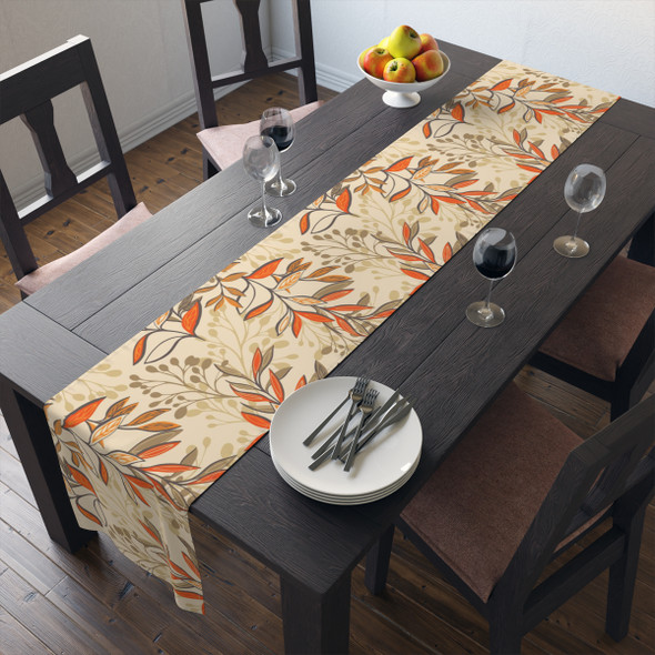 Tropical Botanical Table Runner (Cotton, Poly)