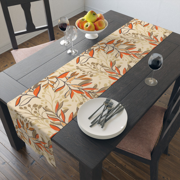 Tropical Botanical Table Runner (Cotton, Poly)