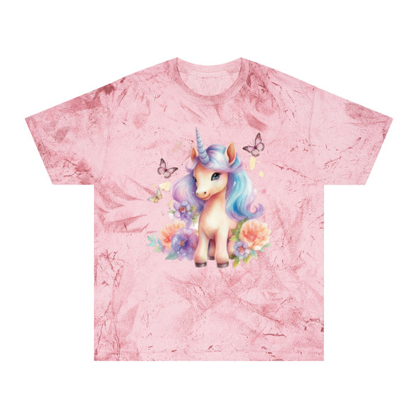 Cute Unicorn T Shirt | Unisex Color Blast T-Shirt| Super Soft Comfort Colors Shirt