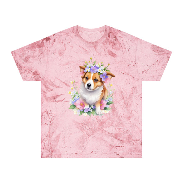 Cute Vintage Dog T Shirt | Unisex Color Blast T-Shirt| Super Soft Comfort Colors Shirt