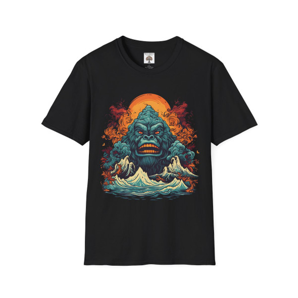 Vintage King Kong Unisex Softstyle T-Shirt| Super Soft Gildan Shirt| Unique Shirt Makes Unique Gift| Party Shirt