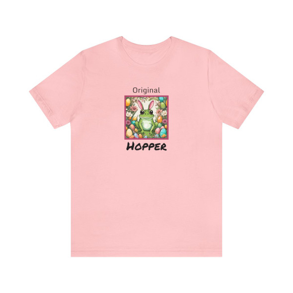 The Original Hopper Easter Frog T Shirt| Unisex Tee Shirt| 14 Color Options| S throught 3X| Frog Lover| Frog Gift| Sprint Tee Shirt