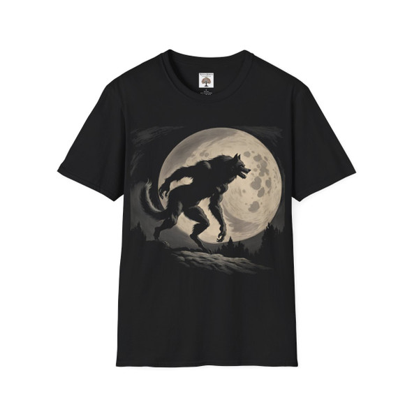Vintage Werewolf T-Shirt| Super Soft Gildan Shirt| Unique Shirt Makes Unique Gift| Halloween Werewolf Shirt 