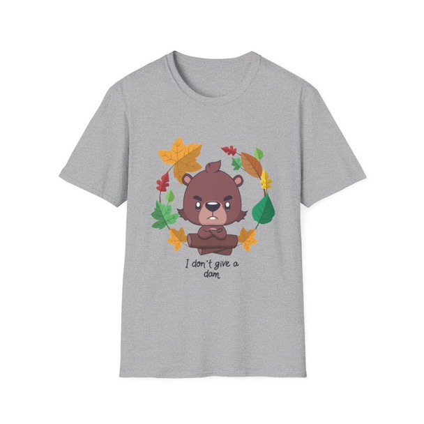 Angry Beaver Unisex Softstyle T-Shirt| Beaver Lovers Shirt| Birthday Gift