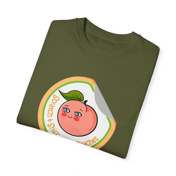 Peaches Scratch and Sniff Sticker T Shirt| 90's Nostalgia Tee| Comfort Colors| Unisex Garment-Dyed T-shirt Peaches Scratch and Sniff Sticker T Shirt| 90's Nostalgia Tee| Comfort Colors| Unisex Garment-Dyed T-shirt