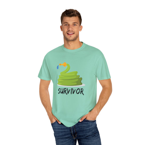Garden Hose Survivor T Shirt| 80s Life Nostalgia Tee| Generation X Shirt | Comfort Colors| Unisex Garment-Dyed T-shirt| 