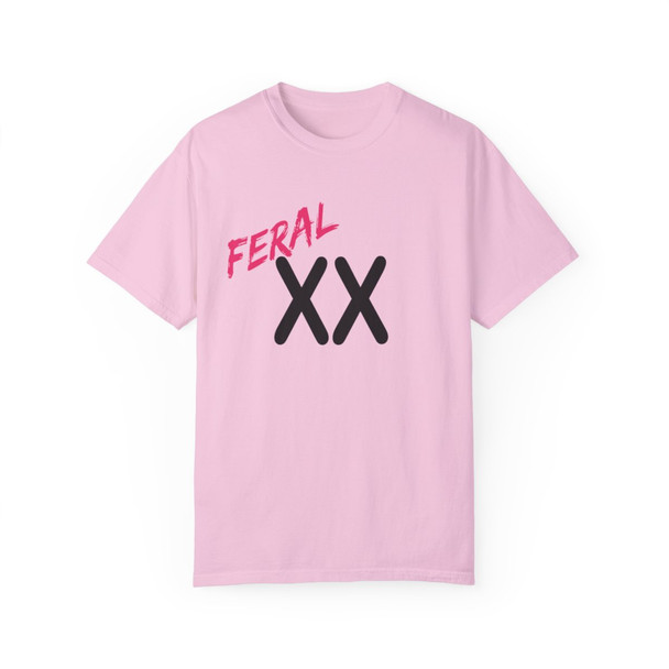 Feral XX T Shirt| Women's Tee| Generation X Shirt | Comfort Colors| 