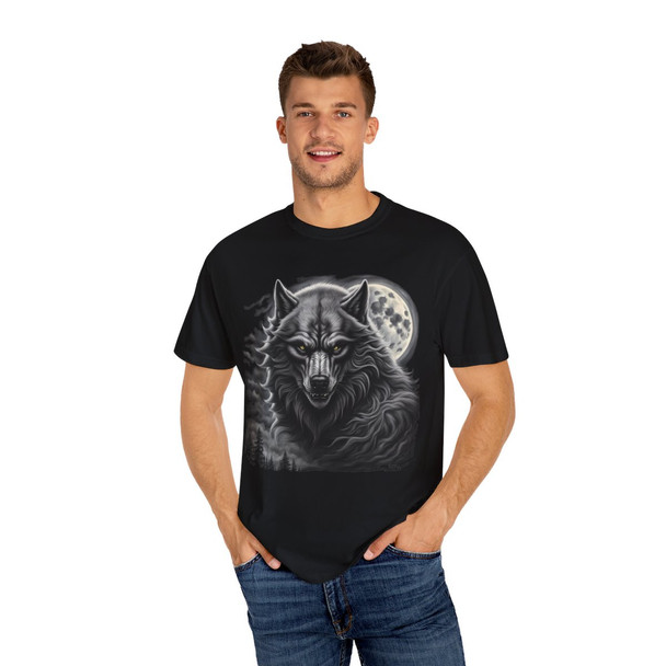 Werewolf Unisex Garment-Dyed T-shirt| Vintage Style| Comfort Colors Adult Tee| Halloween Shirt| Werewolf Fan Tee| Halloween Gift Idea