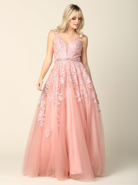 EV5232 Tulle Ball Gown