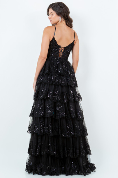 CC-8248J Cascade Prom Gown
