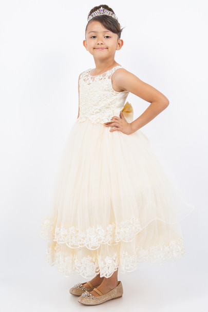 CCK-5129 Illusion Lace Dress