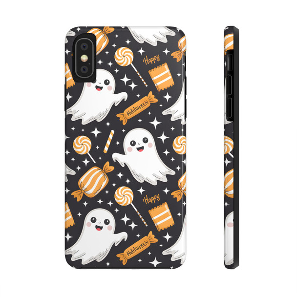 Spooky Ghost Halloween iPhone or Samsung Case, Tough Phone Case, Cute Halloween Gift, Ghost Themed Case, Kids Phone Accessory, Fun Fall Decor