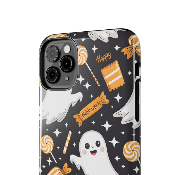 Spooky Ghost Halloween iPhone or Samsung Case, Tough Phone Case, Cute Halloween Gift, Ghost Themed Case, Kids Phone Accessory, Fun Fall Decor