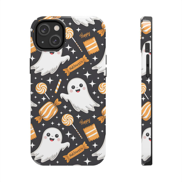 Spooky Ghost Halloween iPhone or Samsung Case, Tough Phone Case, Cute Halloween Gift, Ghost Themed Case, Kids Phone Accessory, Fun Fall Decor