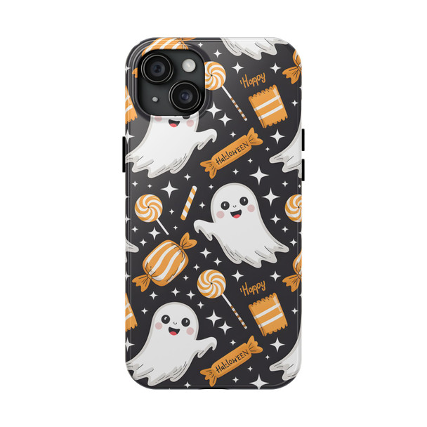 Spooky Ghost Halloween iPhone or Samsung Case, Tough Phone Case, Cute Halloween Gift, Ghost Themed Case, Kids Phone Accessory, Fun Fall Decor
