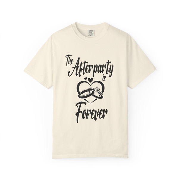 Afterparty Forever T-shirt, Unisex Party Tee, Wedding Celebration Shirt, Funny Couples Gift, Custom Graphic T-shirt