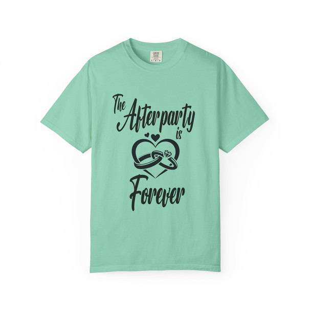 Afterparty Forever T-shirt, Unisex Party Tee, Wedding Celebration Shirt, Funny Couples Gift, Custom Graphic T-shirt