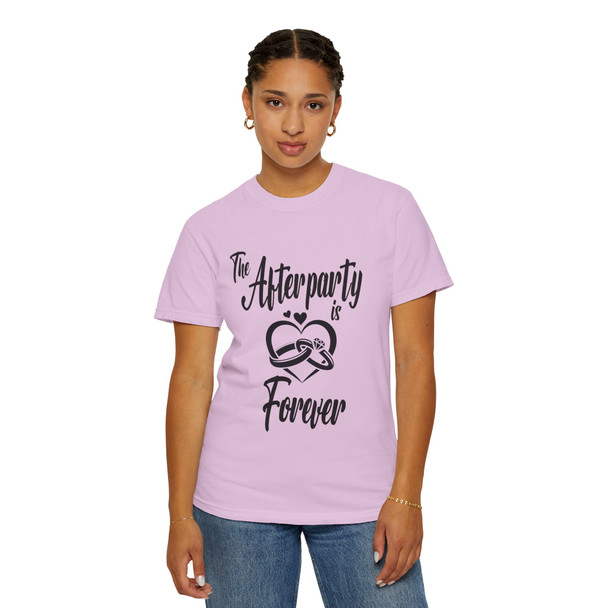 Afterparty Forever T-shirt, Unisex Party Tee, Wedding Celebration Shirt, Funny Couples Gift, Custom Graphic T-shirt