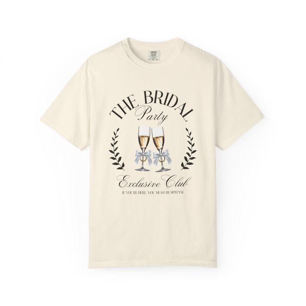 Bridal Party T-Shirt, Wedding Tee, Bachelorette Event Shirt, Bridal Shower Gift, Exclusive Club Apparel
