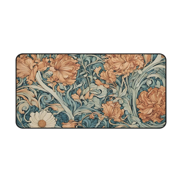 Art Nouveau Style Desk Mat Gaming Mousepad. Three sizes.