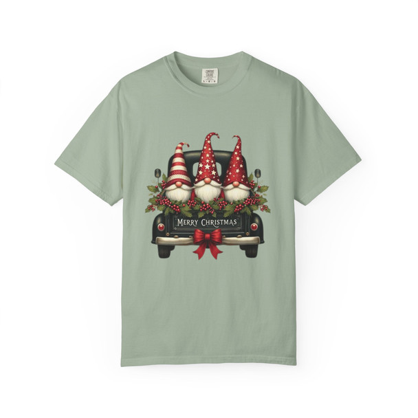 Cute Gnome Merry Christmas Unisex T-Shirt, Holiday Tee, Christmas Gift, Festive Apparel, Gnome Design, Seasonal Wear