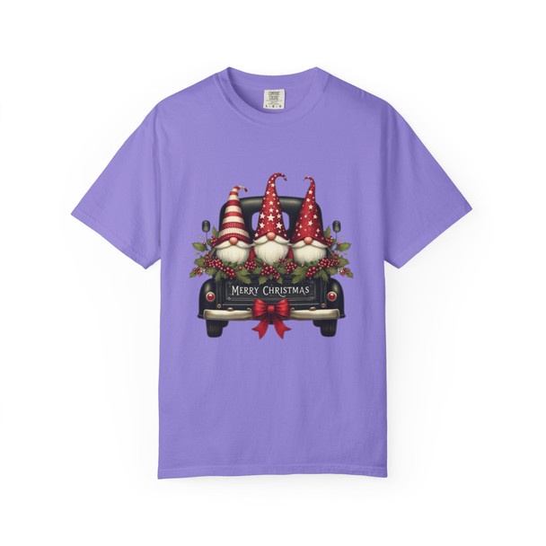 Cute Gnome Merry Christmas Unisex T-Shirt, Holiday Tee, Christmas Gift, Festive Apparel, Gnome Design, Seasonal Wear