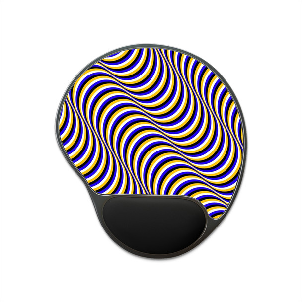 Optical Illusion Mouse Pad |Ergonomic Design For Carpal Tunnel Prevention| Fun Gift Idea